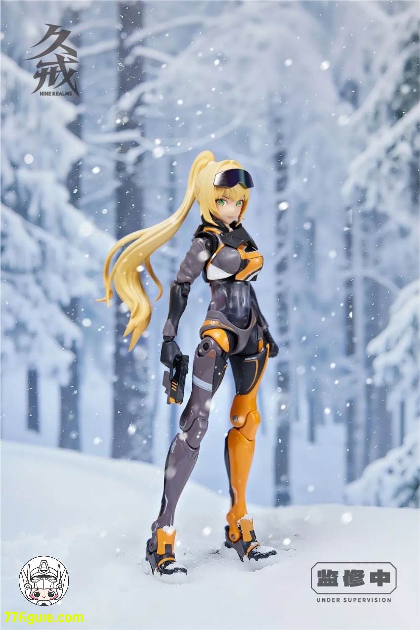 【予約商品】Nine Realms Model「极限少女」シリーズ Shining 塗装済み可動フィギュア