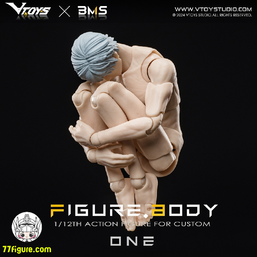 VTOYS X BMS 1/12 VB002 可動壱号素体 白肌 Ver.