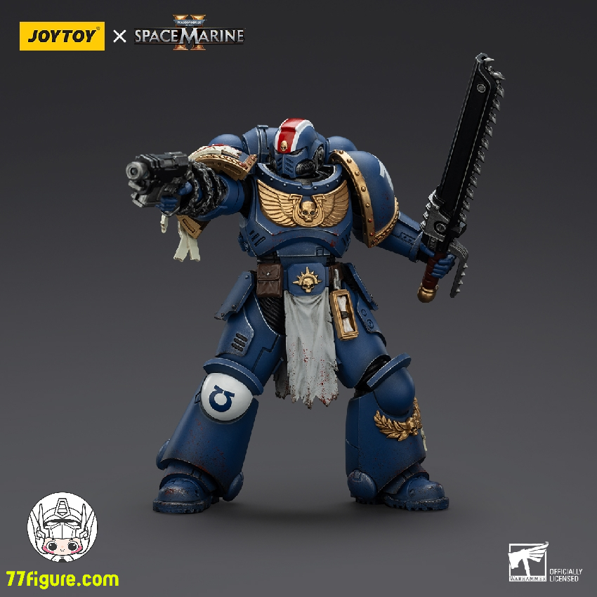 【品切れ】ジョイトイ JoyToy Source 1/18 『ウォーハンマー40K』ウルトラマリン コレクターズ版 三体セット 塗装済み可動フィギュア