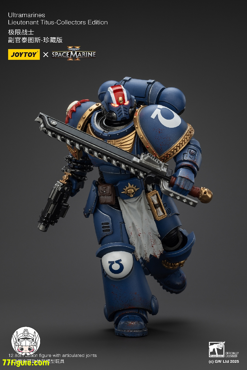 【予約商品】ジョイトイ JoyToy Source 1/18 『ウォーハンマー40K』ウルトラマリン タイタス中尉 - コレクターズ版 塗装済み可動フィギュア