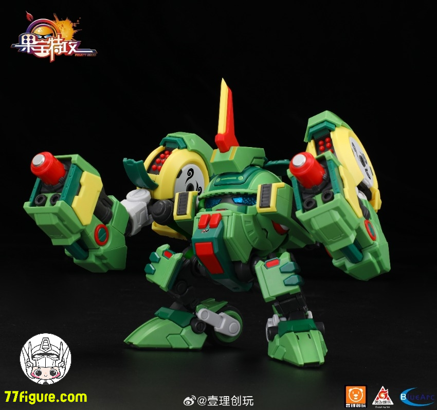 【品切れ】壹理創玩 『フルーティーロボ』アップルツインガンズ プラモデル