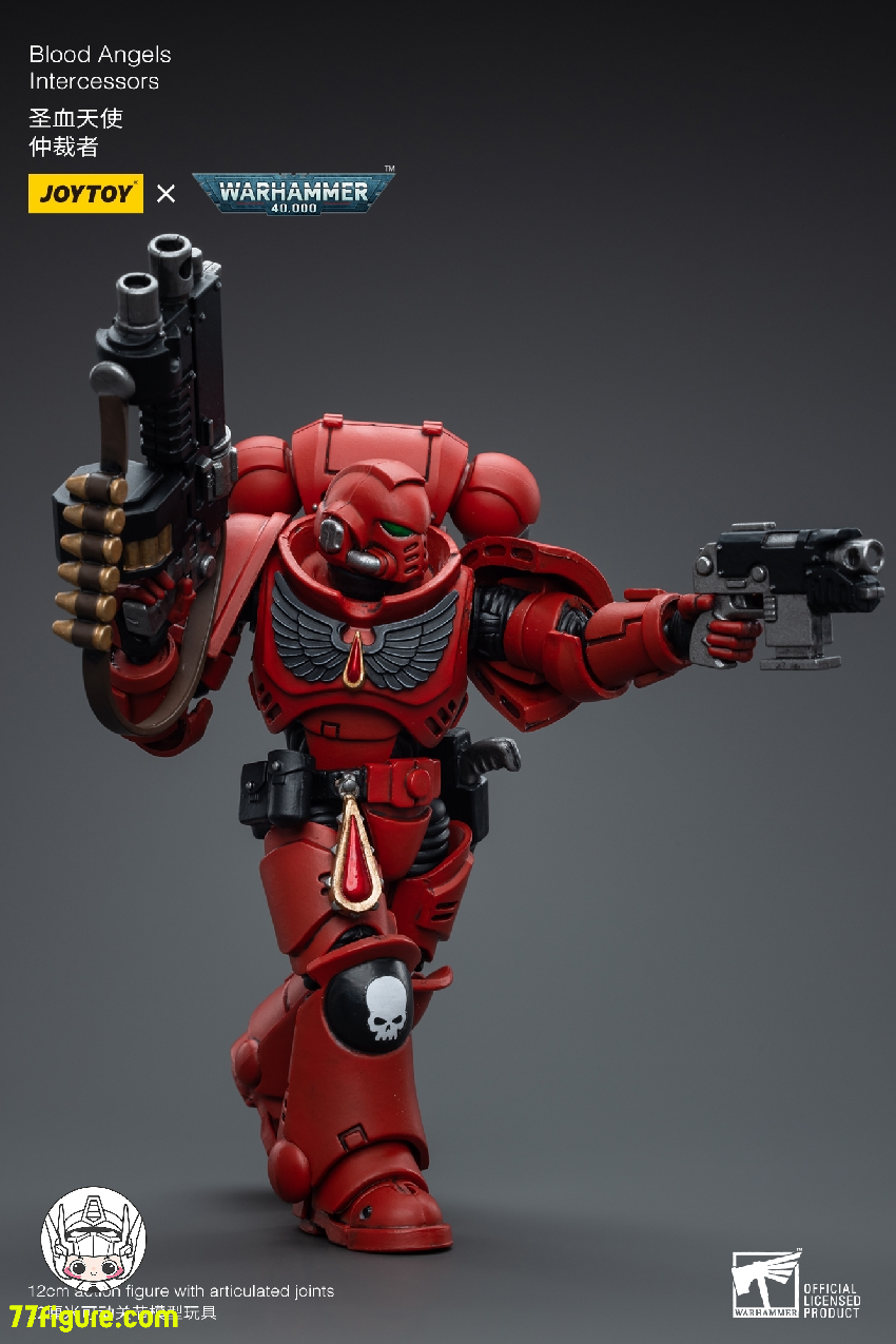 ジョイトイ JoyToy Source 1/18 『ウォーハンマー40K』ブラッドエンジェル インターセッサーズ 塗装済み可動フィギュア