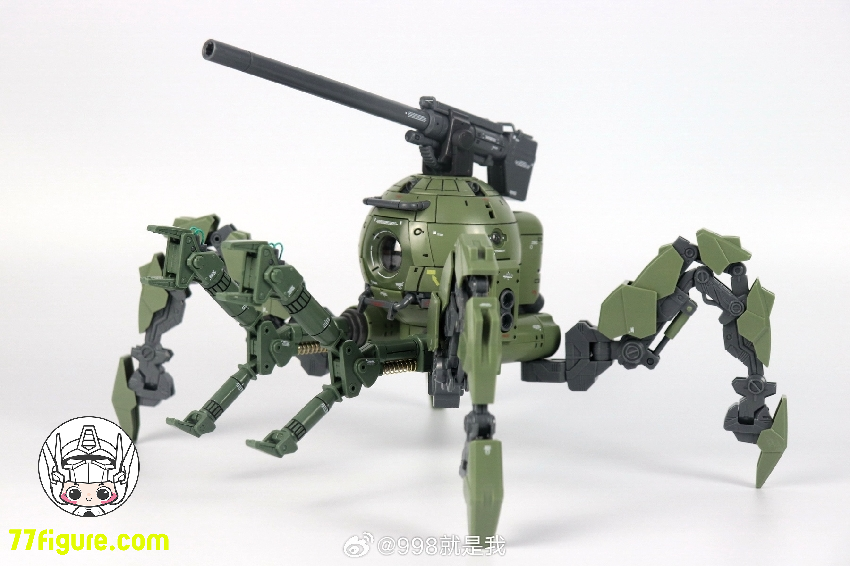 【品切れ】鋼鉄モデル Steel Model 1/100 MG VN002G 多脚グリーン鉄球 プラモデル