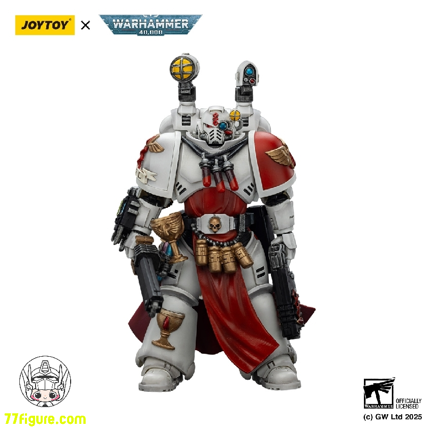 【予約商品】ジョイトイ JoyToy Source 1/18 『ウォーハンマー40K』ブラッド エンジェル サンギナリー プリースト ヘビーボルトピストル、チェーンソード&ナルセシウム付き 塗装済み可動フィギュア