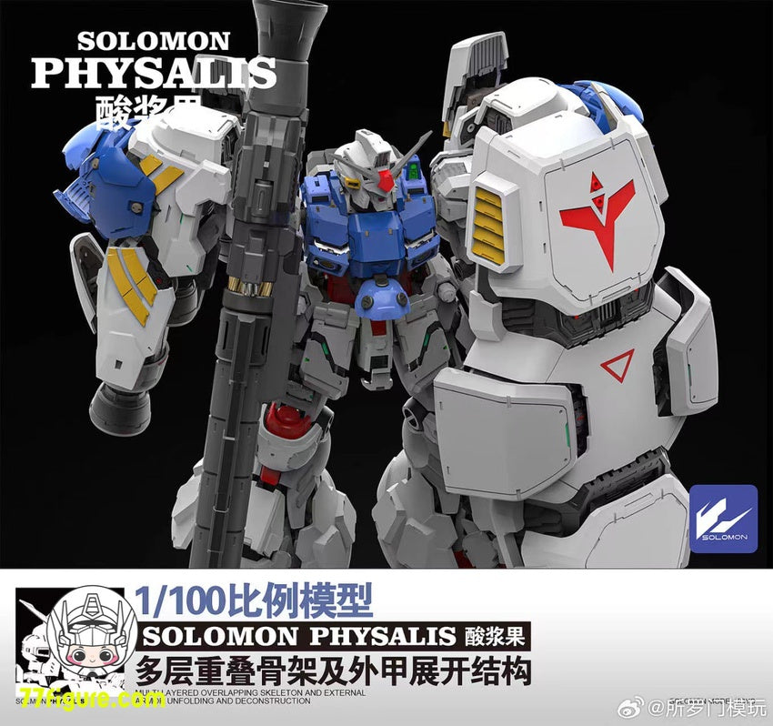 ソロモン Solomon 1/100 MG RX-78GP02A ガンダム試作2号機 サイサリス ガンプラ