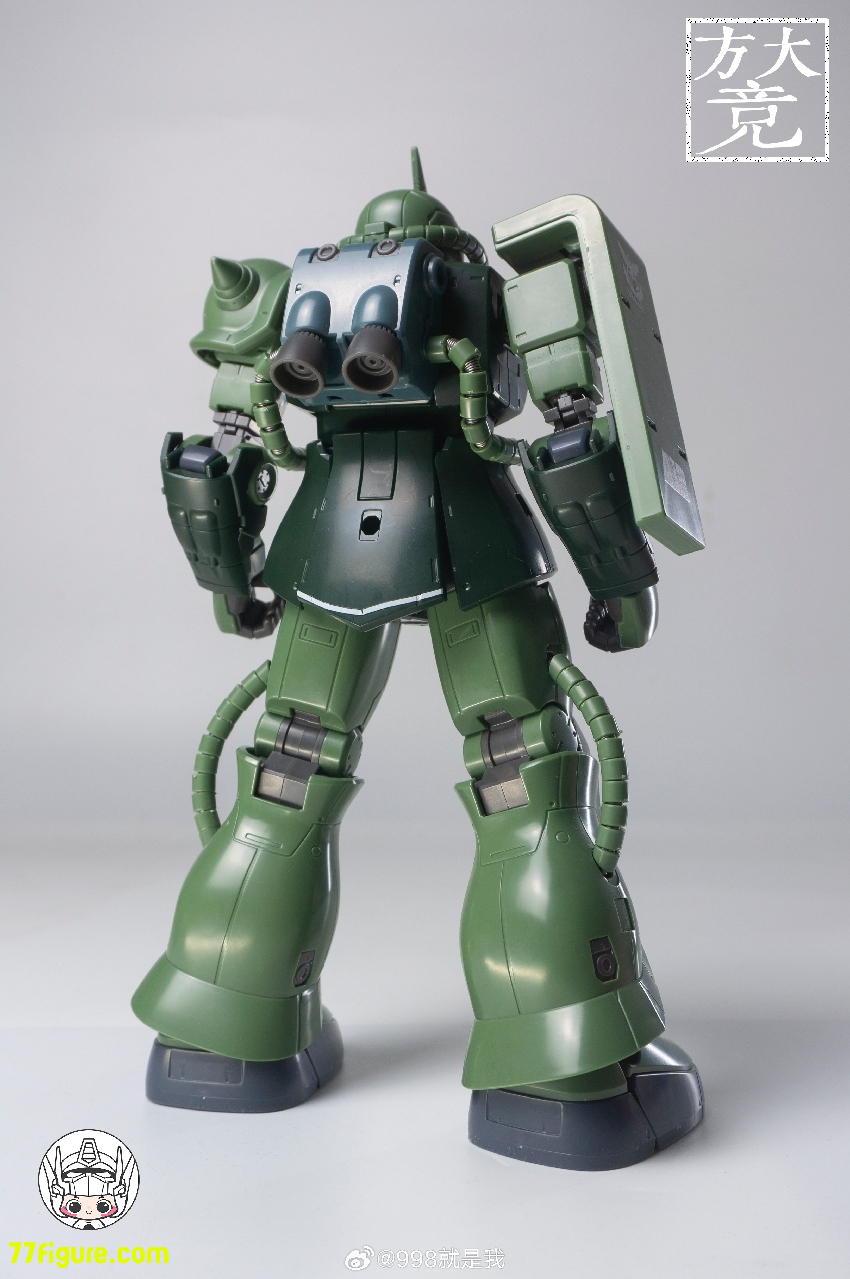 【再入荷】方大競 1/72 ザクII GTO グリーン/グラントVer. 塗装済み可動フィギュア