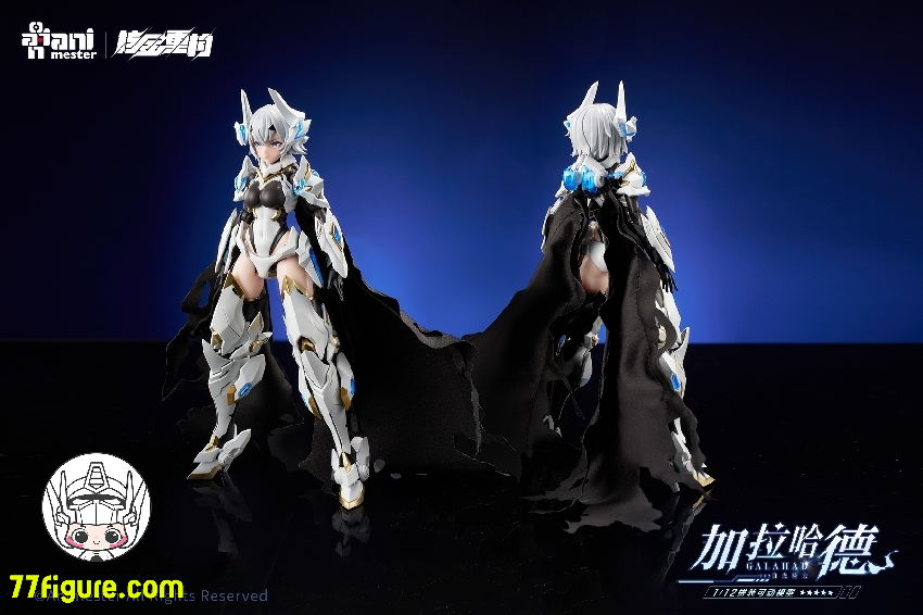 【品切れ】Animester & 核金重構 1/12 「白竜の騎士」ガラハッド(GALAHAD) プラモデル