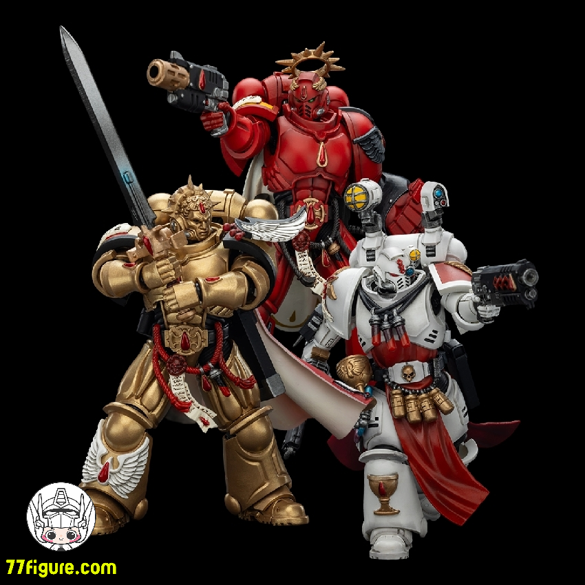 【予約商品】ジョイトイ JoyToy Source 1/18 『ウォーハンマー40K』ブラッド エンジェル 三体セット 塗装済み可動フィギュア