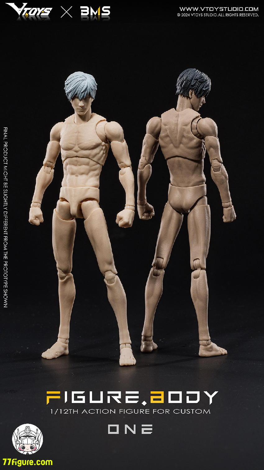 【品切れ】VTOYS X BMS 1/12 VB003 可動壱号素体 黄色肌 Ver.