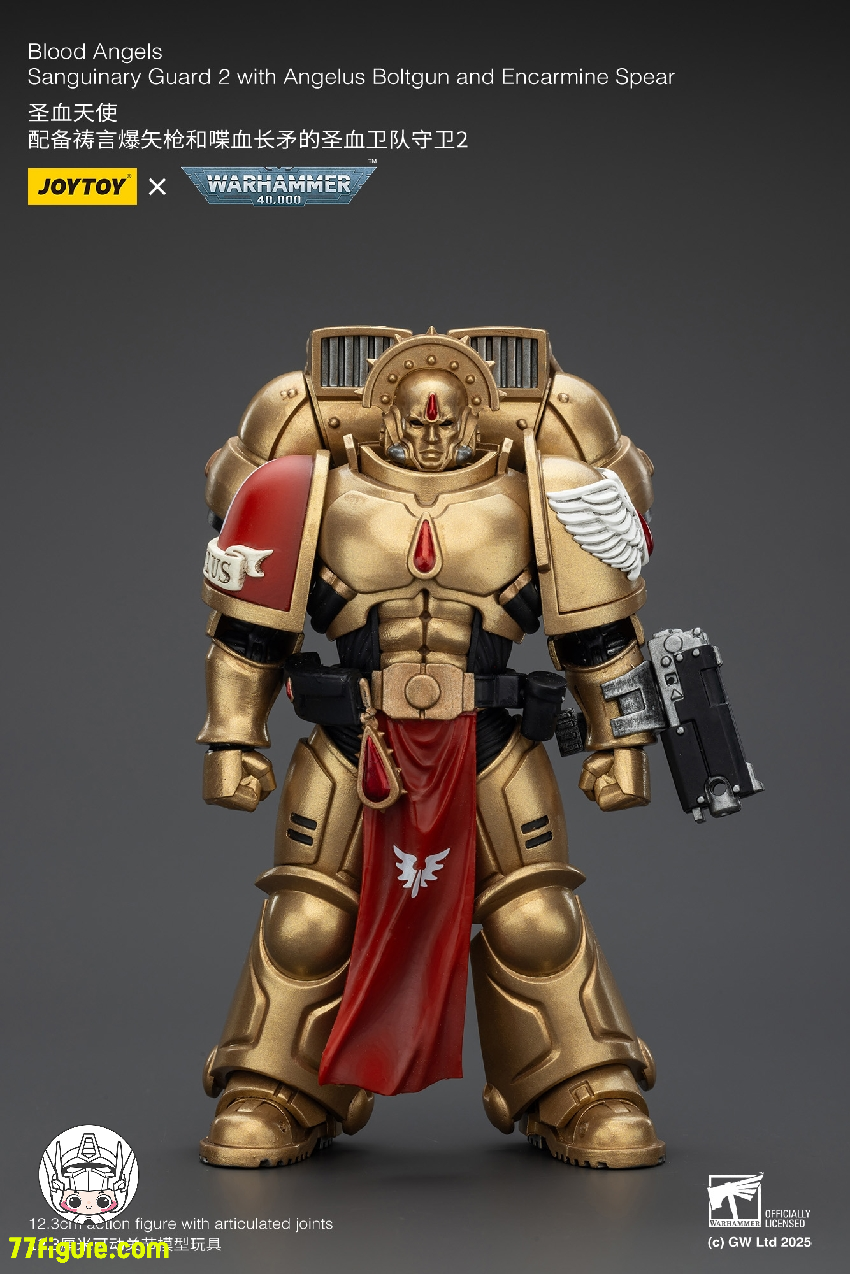 【予約商品】ジョイトイ JoyToy Source 1/18 『ウォーハンマー40K』ブラッドエンジェル サングイナリーガード 三体セット 塗装済み可動フィギュア
