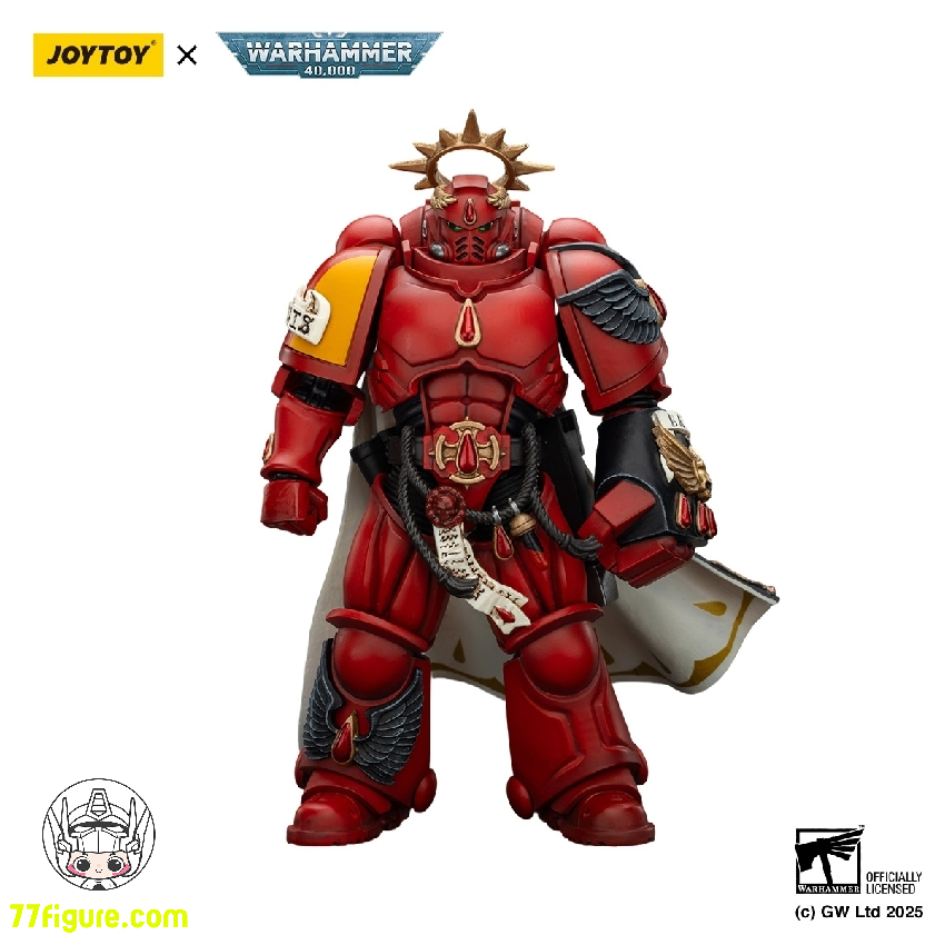 【予約商品】ジョイトイ JoyToy Source 1/18 『ウォーハンマー40K』ブラッド エンジェル キャプテン インフェルノピストル&パワーフィスト付き 塗装済み可動フィギュア