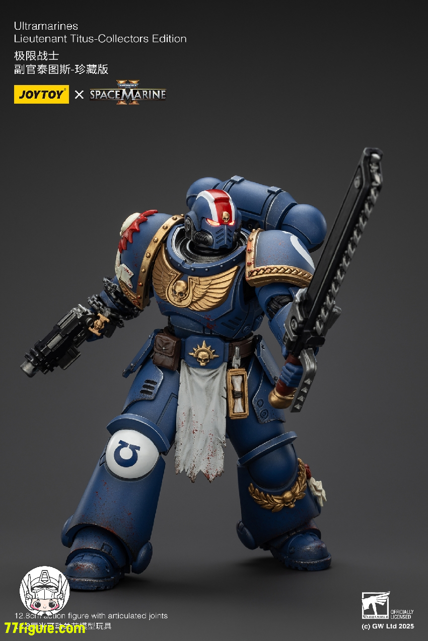 【予約商品】ジョイトイ JoyToy Source 1/18 『ウォーハンマー40K』ウルトラマリン タイタス中尉 - コレクターズ版 塗装済み可動フィギュア