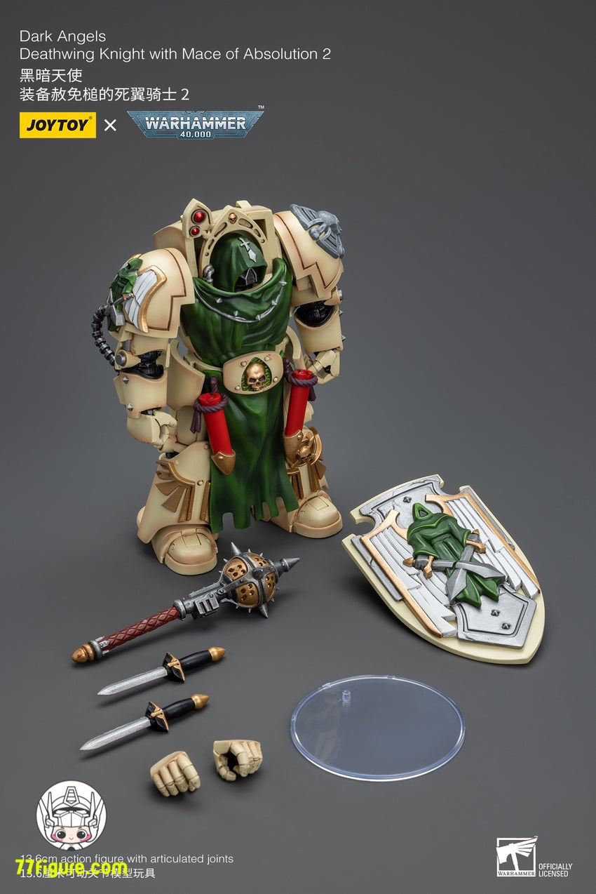 【品切れ】ジョイトイ JoyToy Source 1/18 『ウォーハンマー40K』ダーク エンジェルズ デスウィング ナイト 三体セット 塗装済み可動フィギュア