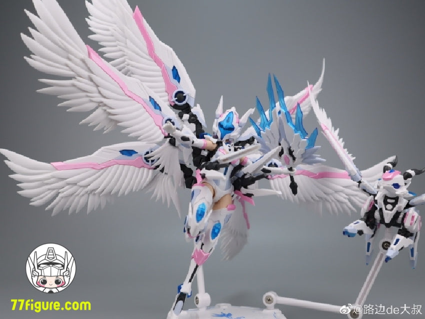 【品切れ】将魂姫 MS General 1/12 MG-07 諸葛亮 & 白澤 プラモデル