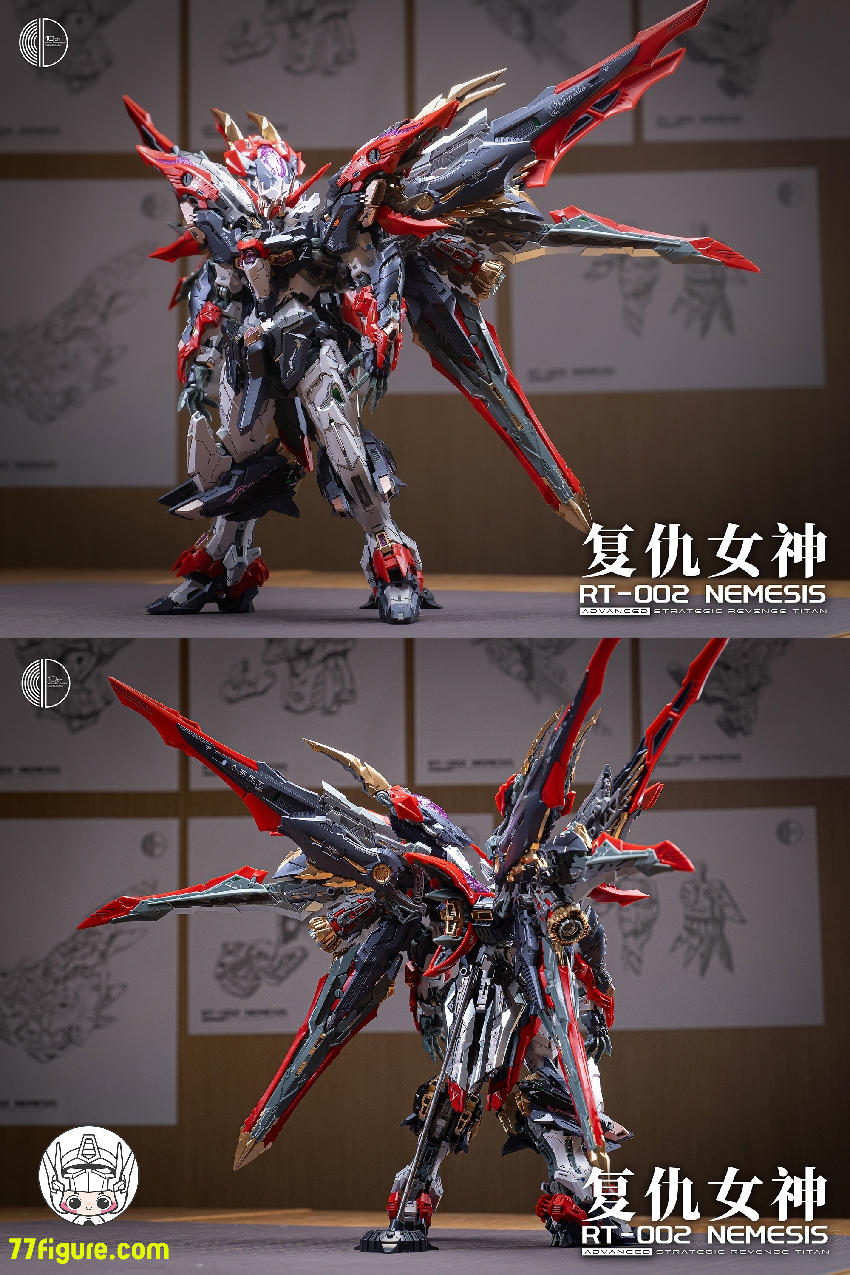 インフィニットディメンション Infinite Dimension 1/100 復讐の女神 RT-002 ネメシス プラモデル