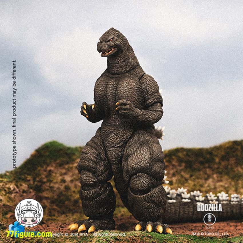 【品切れ】Hiya Toys Exquisite Basic シリーズ:ゴジラ VS キング ギドラ ゴジラ 北海道Ver. 塗装済み可動フィギュア