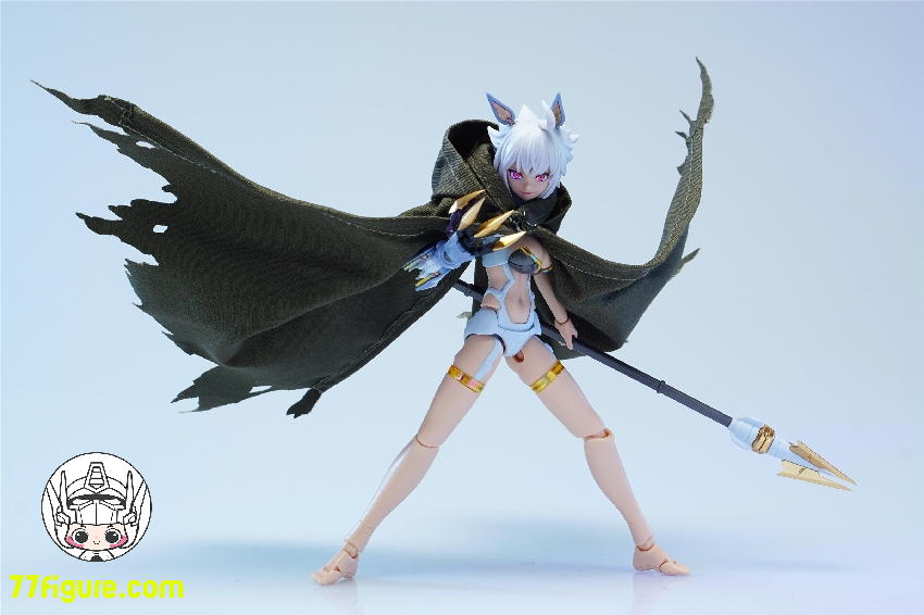 【品切れ】Nuke Matrix 1/12 「ファンタジーガール・サイバーフォレスト」マッドウルフ カロリーナ・ロルフ プラモデル