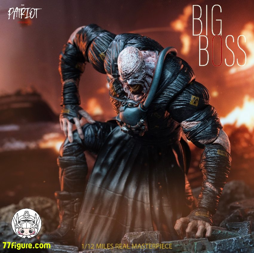 Patriot Studio 1/12 『バイオハザード3 LAST ESCAPE』ネメシス ビッグボス 塗装済み可動フィギュア