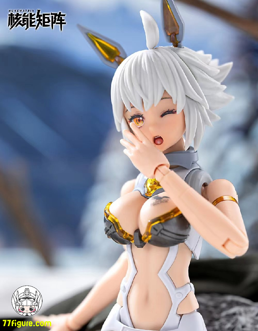 【品切れ】Nuke Matrix 1/12 「ファンタジーガール・サイバーフォレスト」マッドウルフ カロリーナ・ロルフ プラモデル