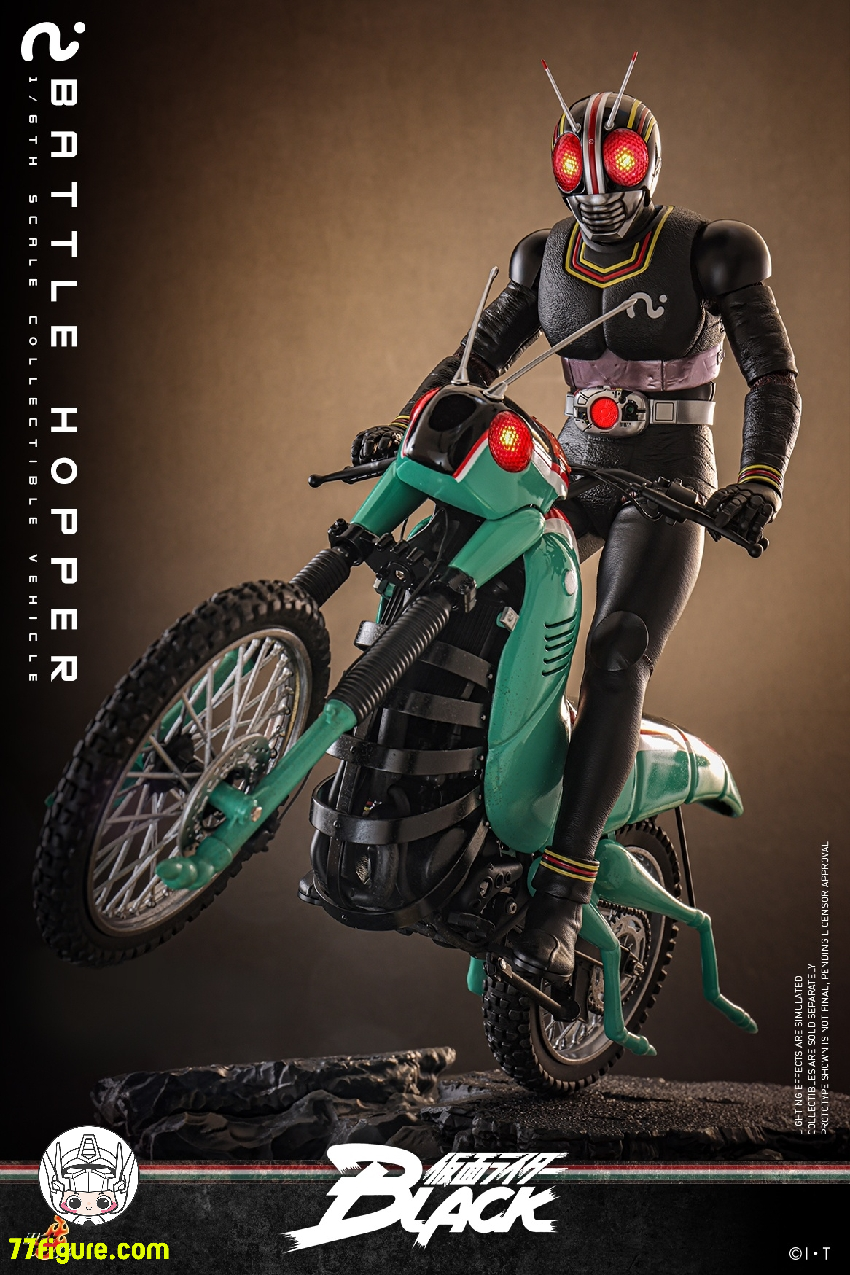 【予約商品】HotToys 1/6 TMS161 仮面ライダーBLACK バトルホッパー 塗装済み可動フィギュア