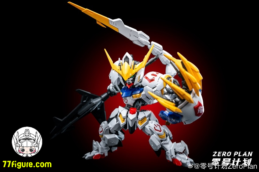 ZeroPlan 1/100 MGSD バルバトス ガンダム用 ウルフクロー プラモデル