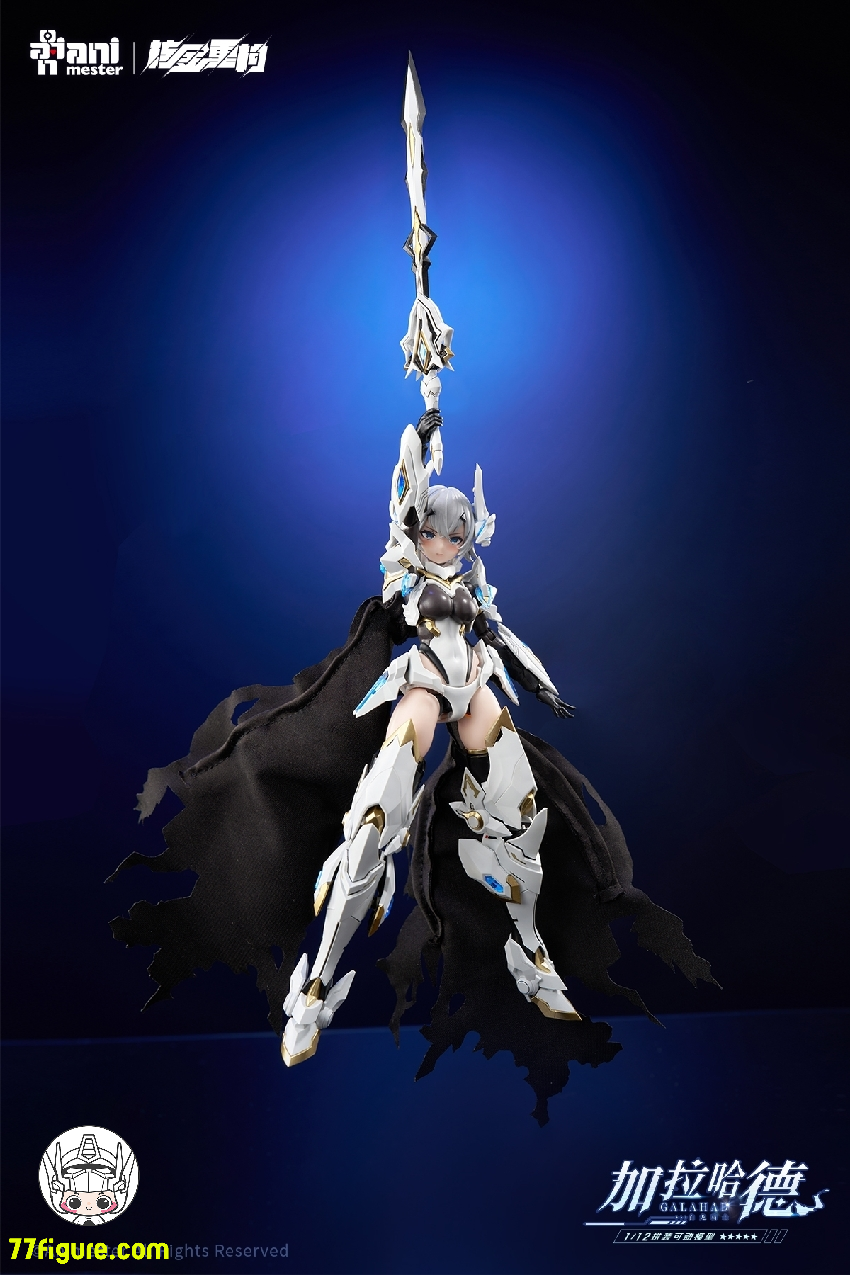 【品切れ】Animester & 核金重構 1/12 「白竜の騎士」ガラハッド(GALAHAD) プラモデル