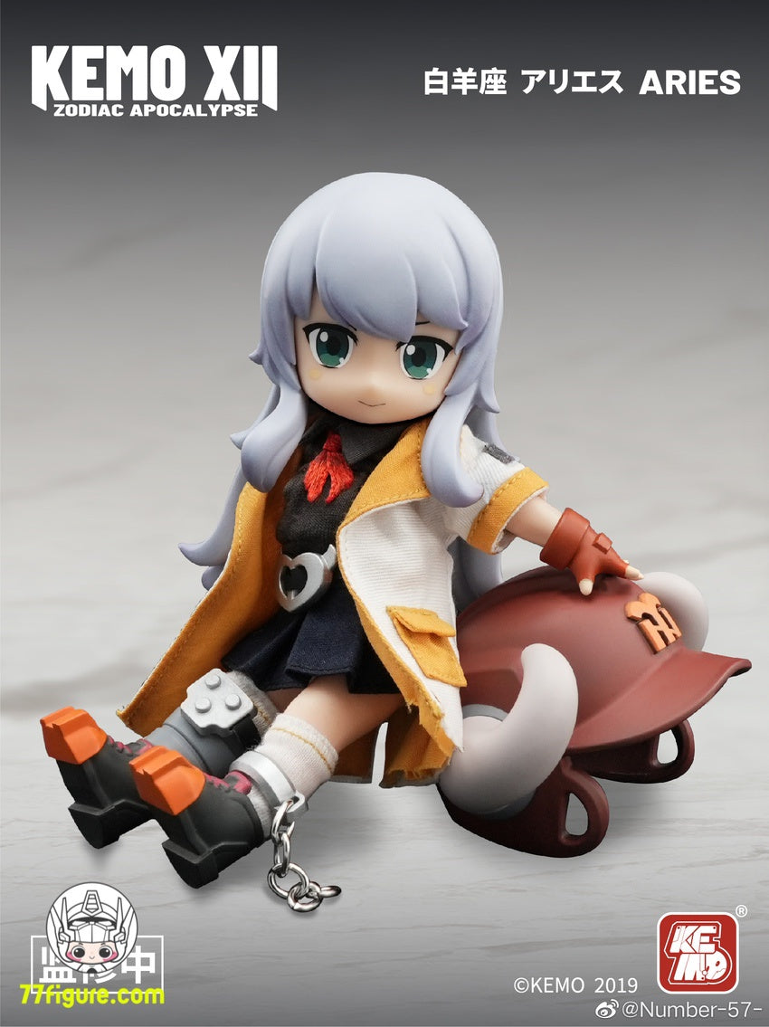 【先行販売】Kemo Mora XII Doll Zodiac Apocalypse 牡羊座 塗装済み可動フィギュア