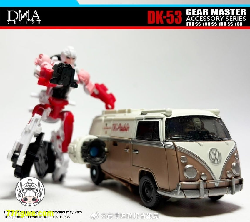 【品切れ】DNA Design DK-53 SS-100 バンブルビー & SS-105 ミラージュ & SS-108 ホイールジャック用 アップグレードキット ボーナス付き