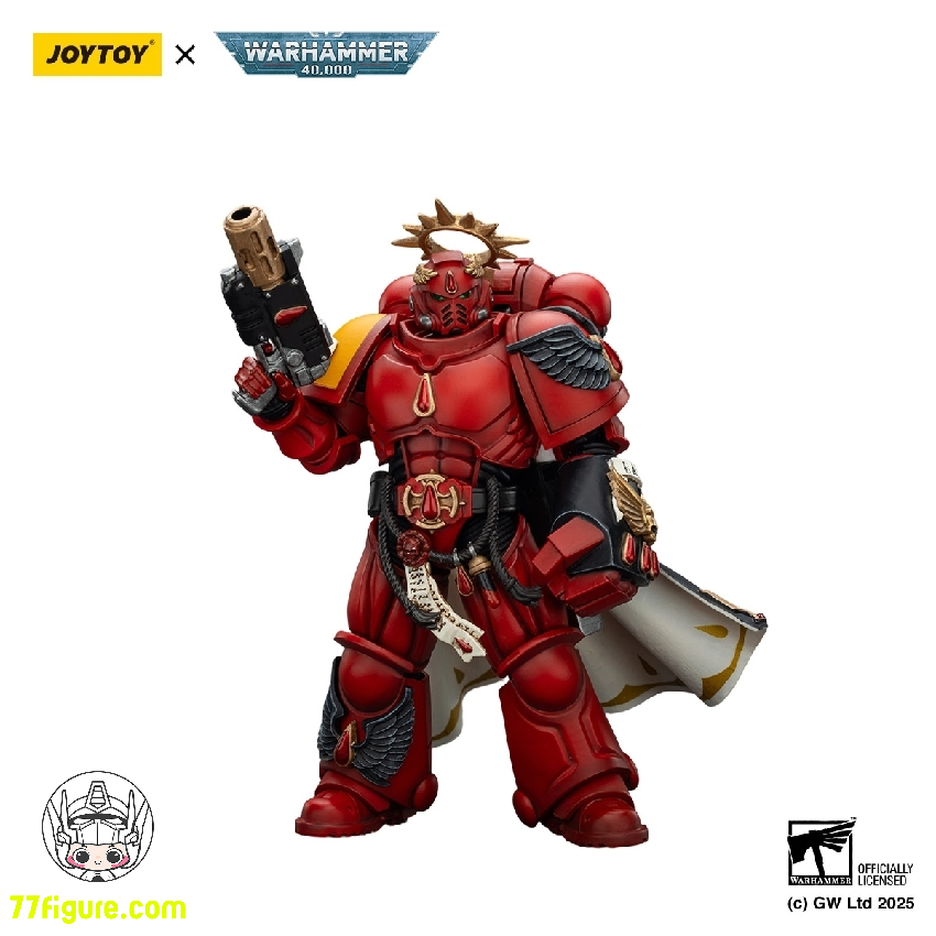 【予約商品】ジョイトイ JoyToy Source 1/18 『ウォーハンマー40K』ブラッド エンジェル キャプテン インフェルノピストル&パワーフィスト付き 塗装済み可動フィギュア