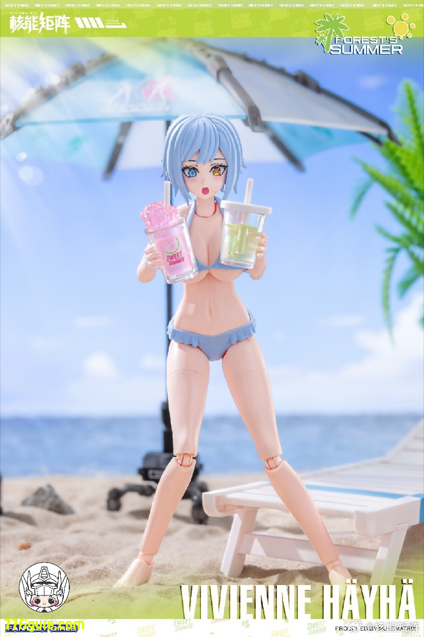 【品切れ】Nuke Matrix 1/12 「ファンタジーガール」Vivienne Häyhä Summer Shine Ver. プラモデル