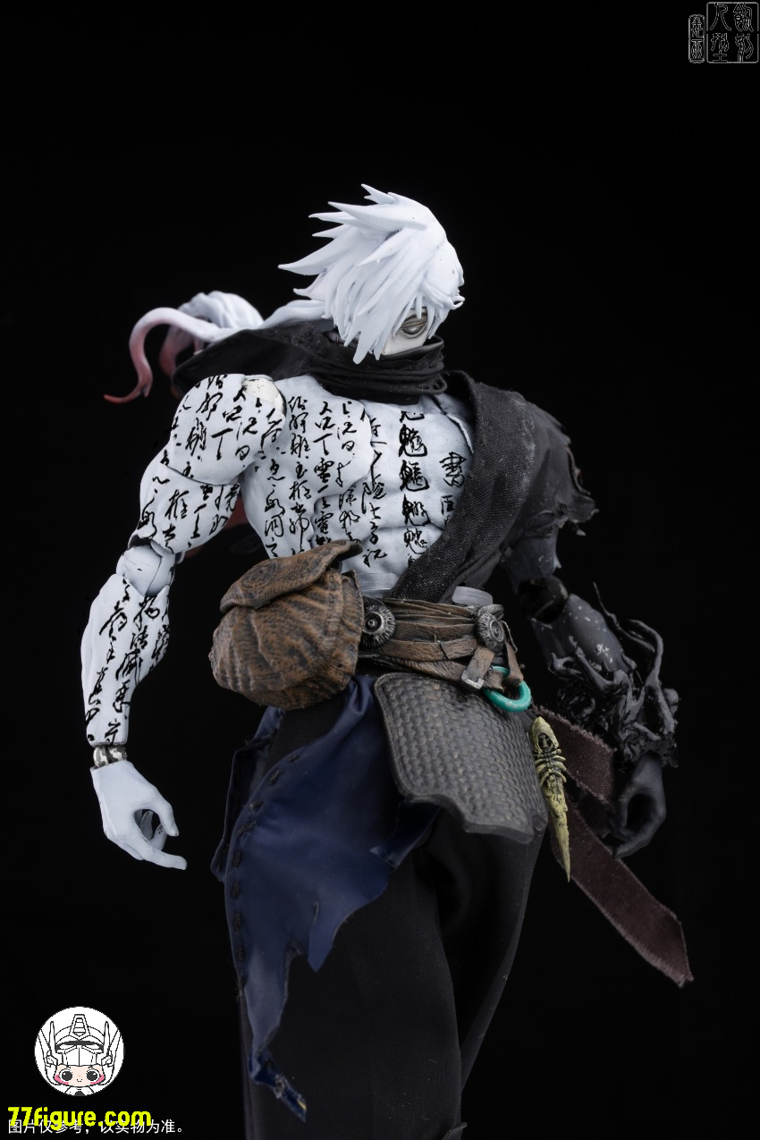 【予約商品】Etched Figure 1/12 毒巫 張青 書道バージョン 塗装済み可動フィギュア