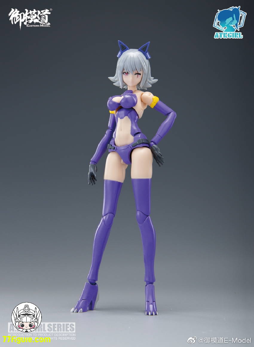 【品切れ】御模道 1/12 「A.T.K.GIRL」フェンリル プラモデル
