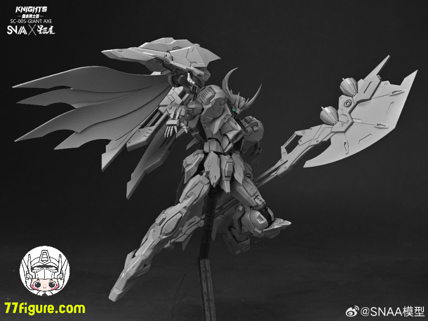 SNAA Model 1/144 円卓の騎士 咆哮の斧 ランスロット(Lancelot)プラモデル