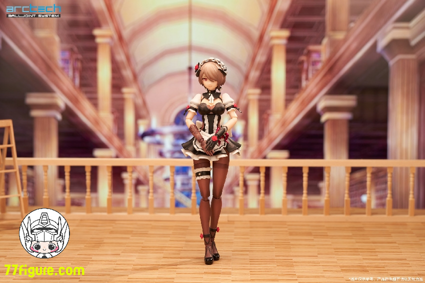 【品切れ】Apex Toys Arctech 1/8 『崩壊インパクト 3rd』 リタ ダーク ローズ バージョン 塗装済み可動フィギュア