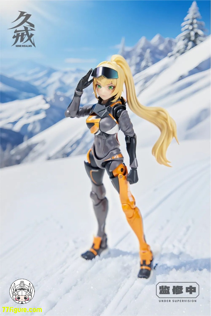 【予約商品】Nine Realms Model「极限少女」シリーズ Shining 塗装済み可動フィギュア