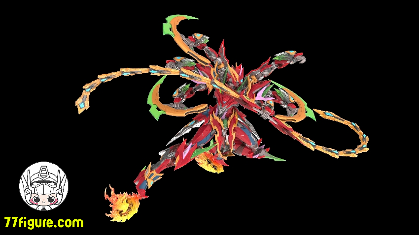 【品切れ】摩動核 Motor Nuclear MNP-XH04T 哪吒 プラモデル 透明版