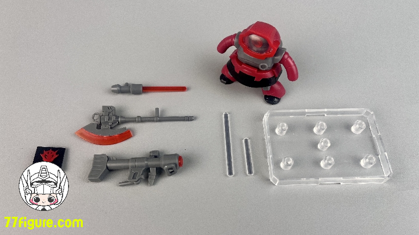 【品切れ】超星 Studio SD ガンダム MS-09R リック ドム プラモデル 三体セット