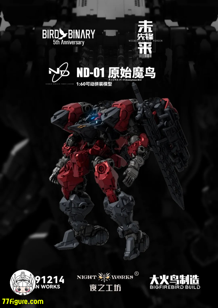 【予約商品】大火鳥製造 1/60 ND-01 オリジナル デーモンバード プラモデル