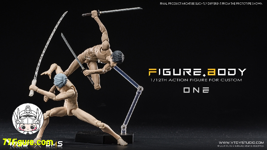 VTOYS X BMS 1/12 VB002 可動壱号素体 白肌 Ver.
