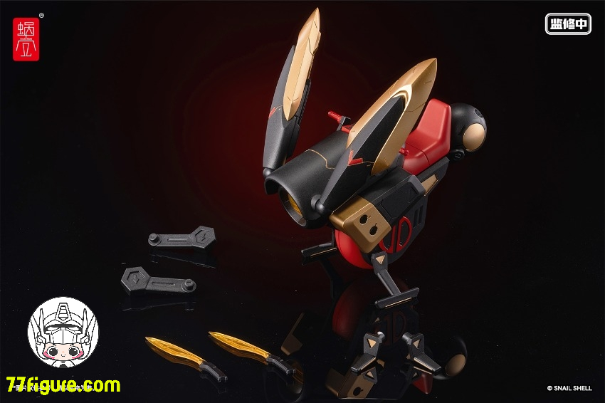 【品切れ】蝸之殻(スネイルシェル) 1/12 サイクロン バニー B 限定版 塗装済み可動フィギュア