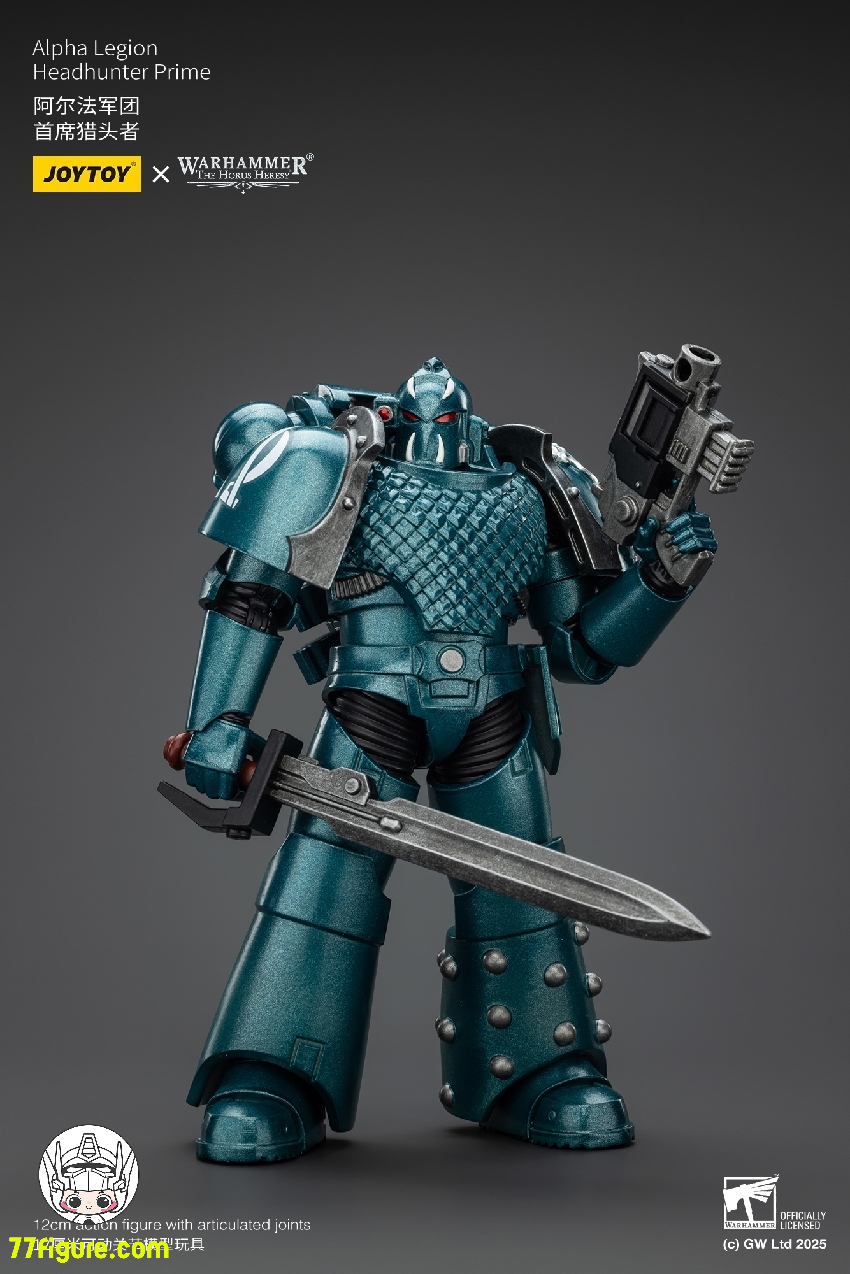 【予約商品】ジョイトイ JoyToy Source 1/18 『ウォーハンマー ホルスの異端』アルファ・レギオン ヘッドハンター プライム 塗装済み可動フィギュア