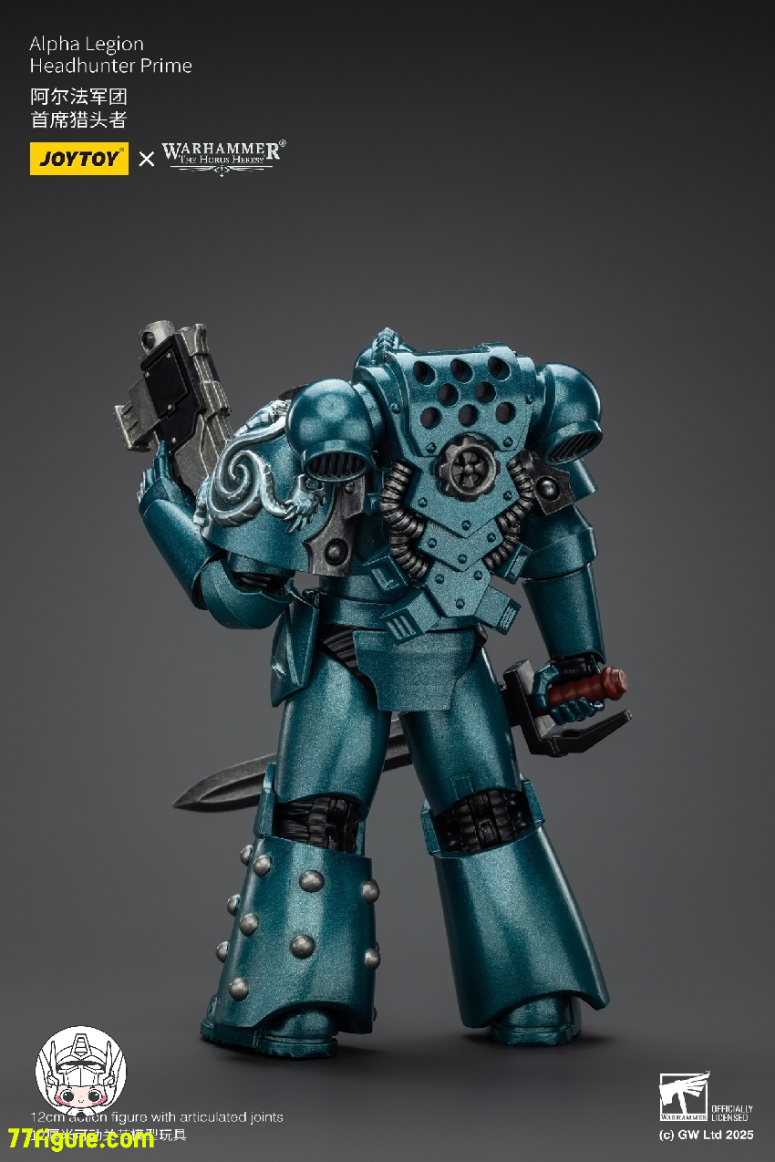【予約商品】ジョイトイ JoyToy Source 1/18 『ウォーハンマー ホルスの異端』アルファ・レギオン ヘッドハンター プライム 塗装済み可動フィギュア
