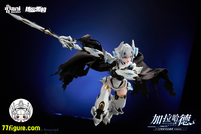 【品切れ】Animester & 核金重構 1/12 「白竜の騎士」ガラハッド(GALAHAD) プラモデル