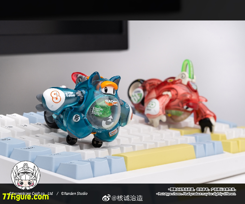 【品切れ】核誠治造 Earnestcore Craft ランチボックス シリーズ アライグマ (ブルー) プラモデル