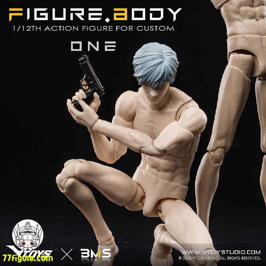 VTOYS X BMS 1/12 VB002 可動壱号素体 白肌 Ver.