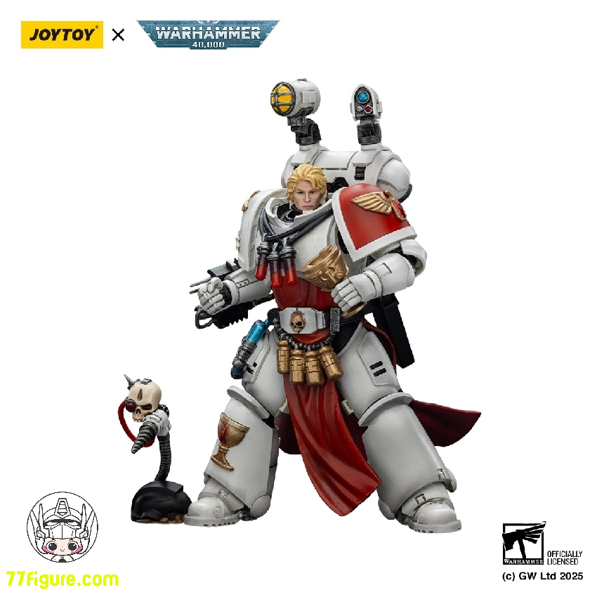 【予約商品】ジョイトイ JoyToy Source 1/18 『ウォーハンマー40K』ブラッド エンジェル サンギナリー プリースト ヘビーボルトピストル、チェーンソード&ナルセシウム付き 塗装済み可動フィギュア