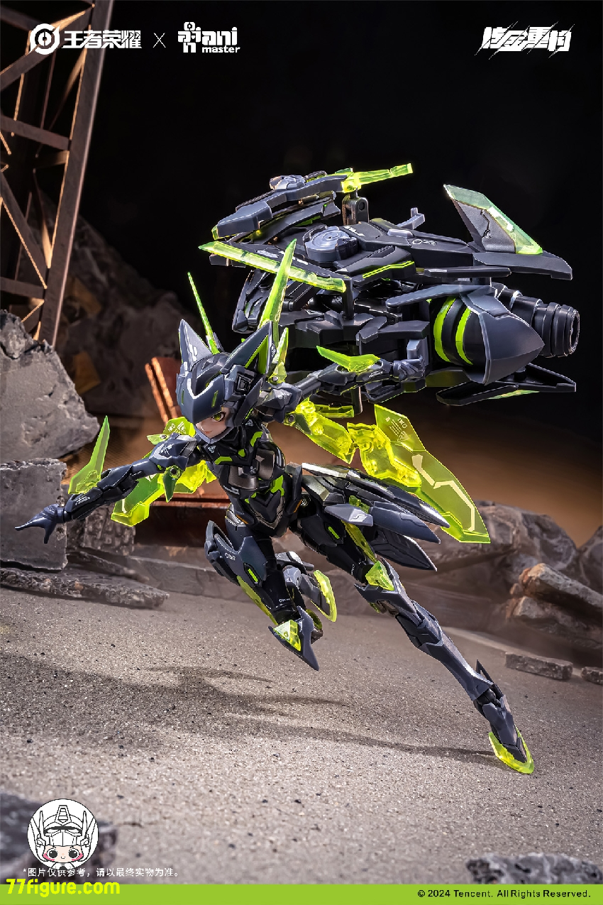 【品切れ】核金重構 & 王者栄耀 1/12 孫尚香 末日機甲 プラモデル