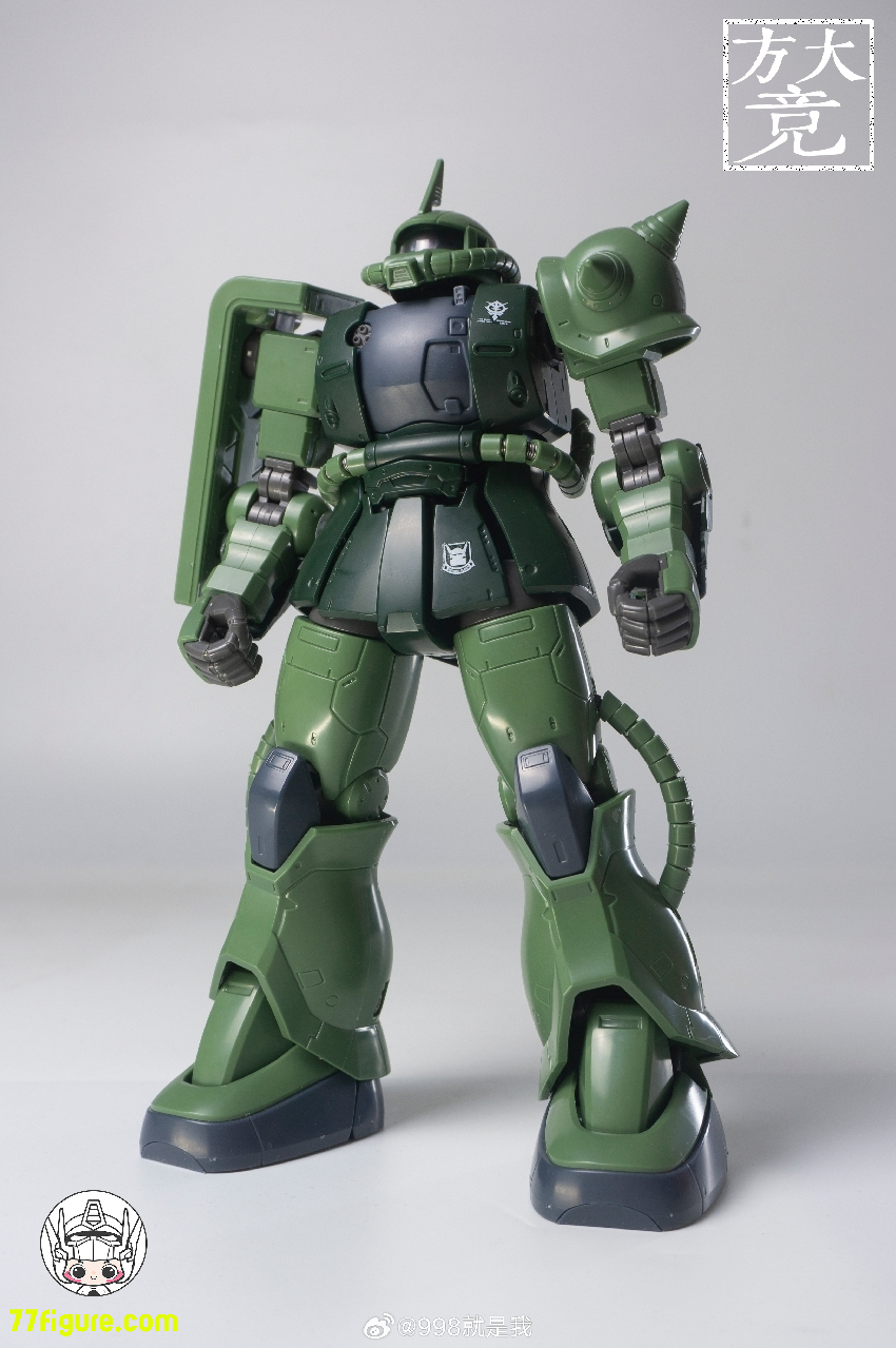 【再入荷】方大競 1/72 ザクII GTO グリーン/グラントVer. 塗装済み可動フィギュア