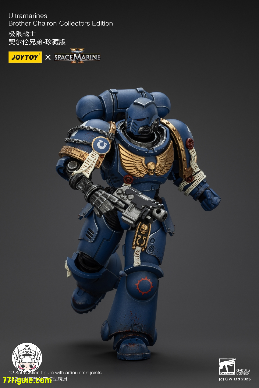 【品切れ】ジョイトイ JoyToy Source 1/18 『ウォーハンマー40K』ウルトラマリン ブラザー・チャイロン - コレクターズ版 塗装済み可動フィギュア