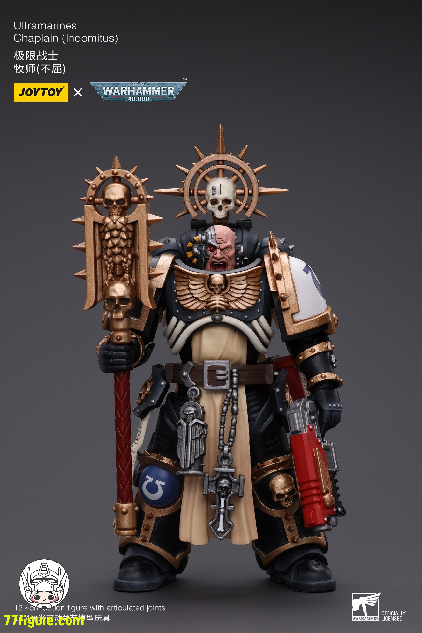 ジョイトイ JoyToy Source 1/18 『ウォーハンマー40K』ウルトラマリン チャプレン インドミタス 塗装済み可動フィギュア